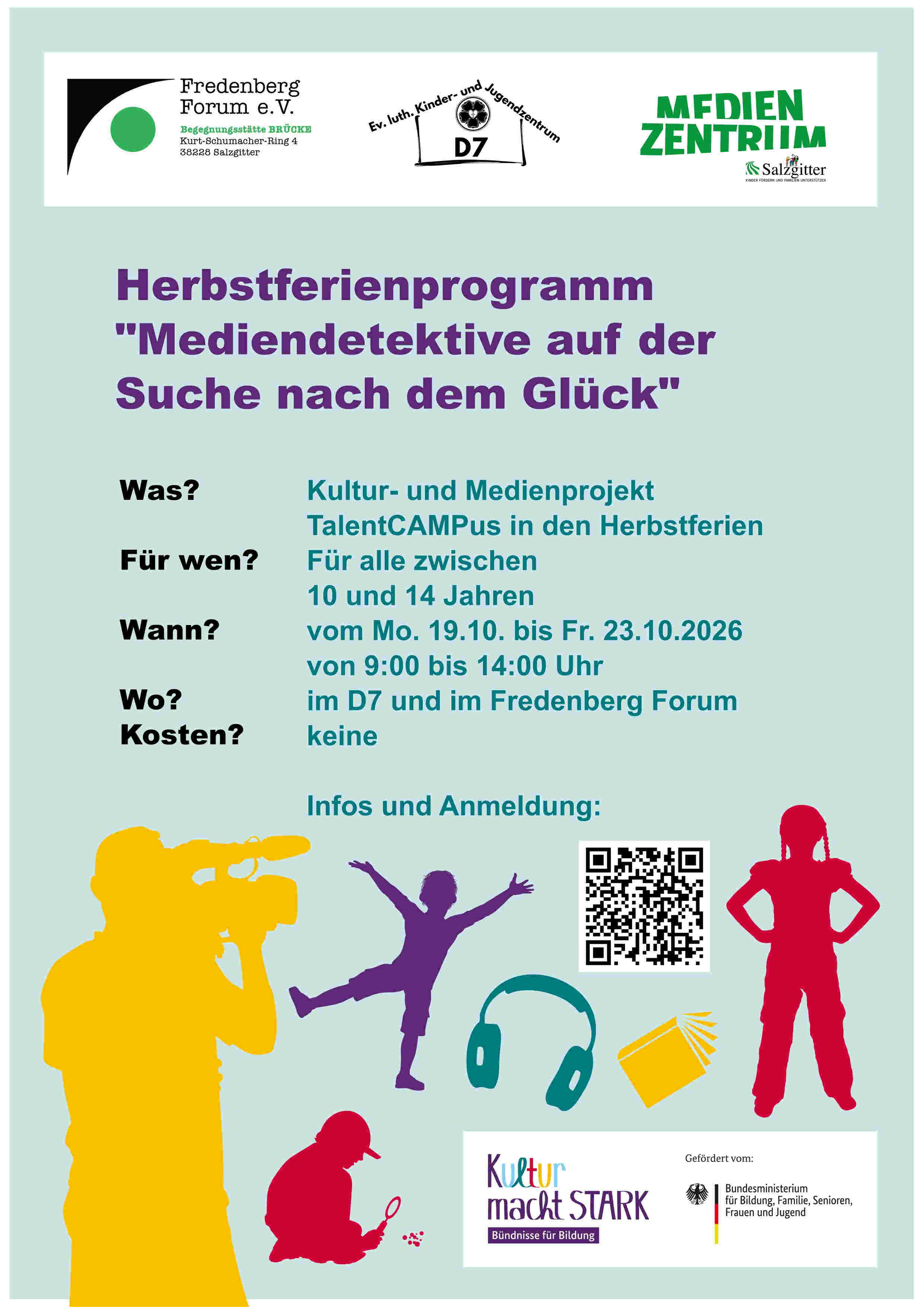 Miniplakat TalentCAMPus 2026